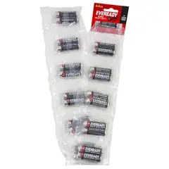 EVEREADY - Pack 24 Pilas AA Convencional Tira