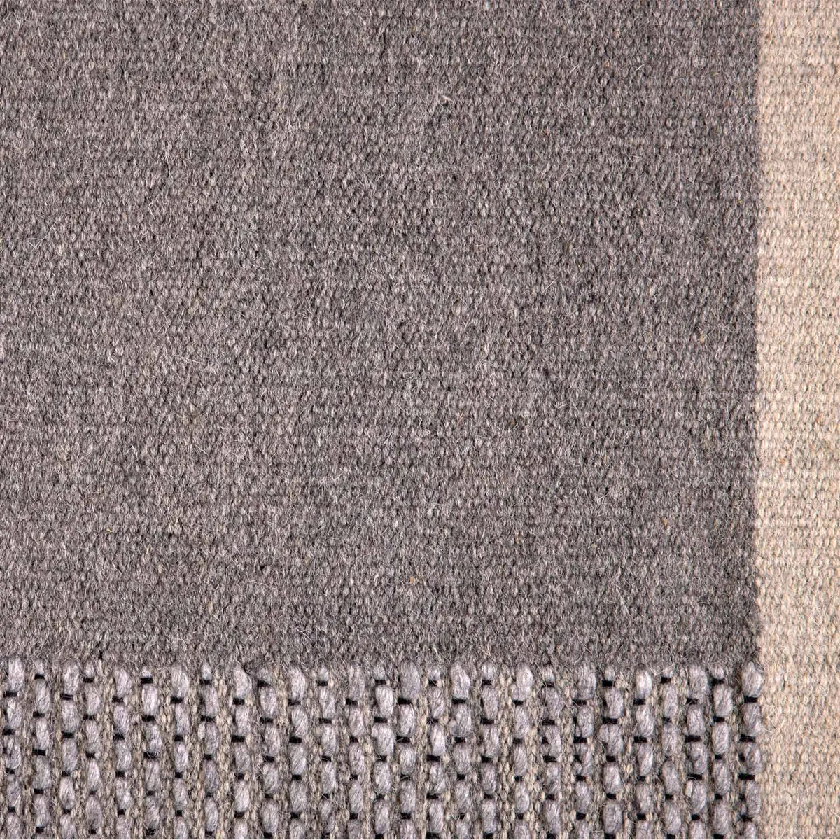 DIB - Alfombra Handwoven Wool Style 240X340 Gris
