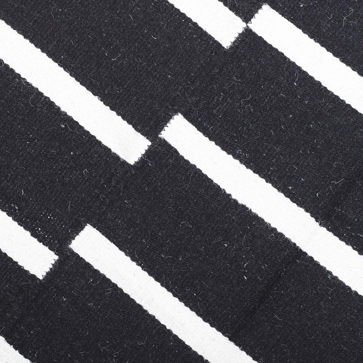 DIB - Alfombra Handwoven Rustic 140X200 Negro