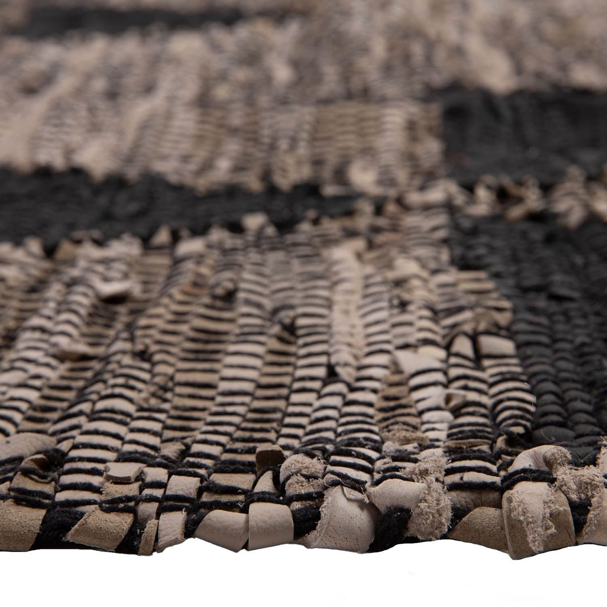 DIB - Alfombra Natural Leather Mix 120X170 Café