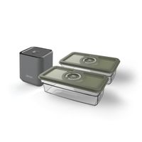 Selladora Al Vacío Portátil + 2 Contenedores Herméticos