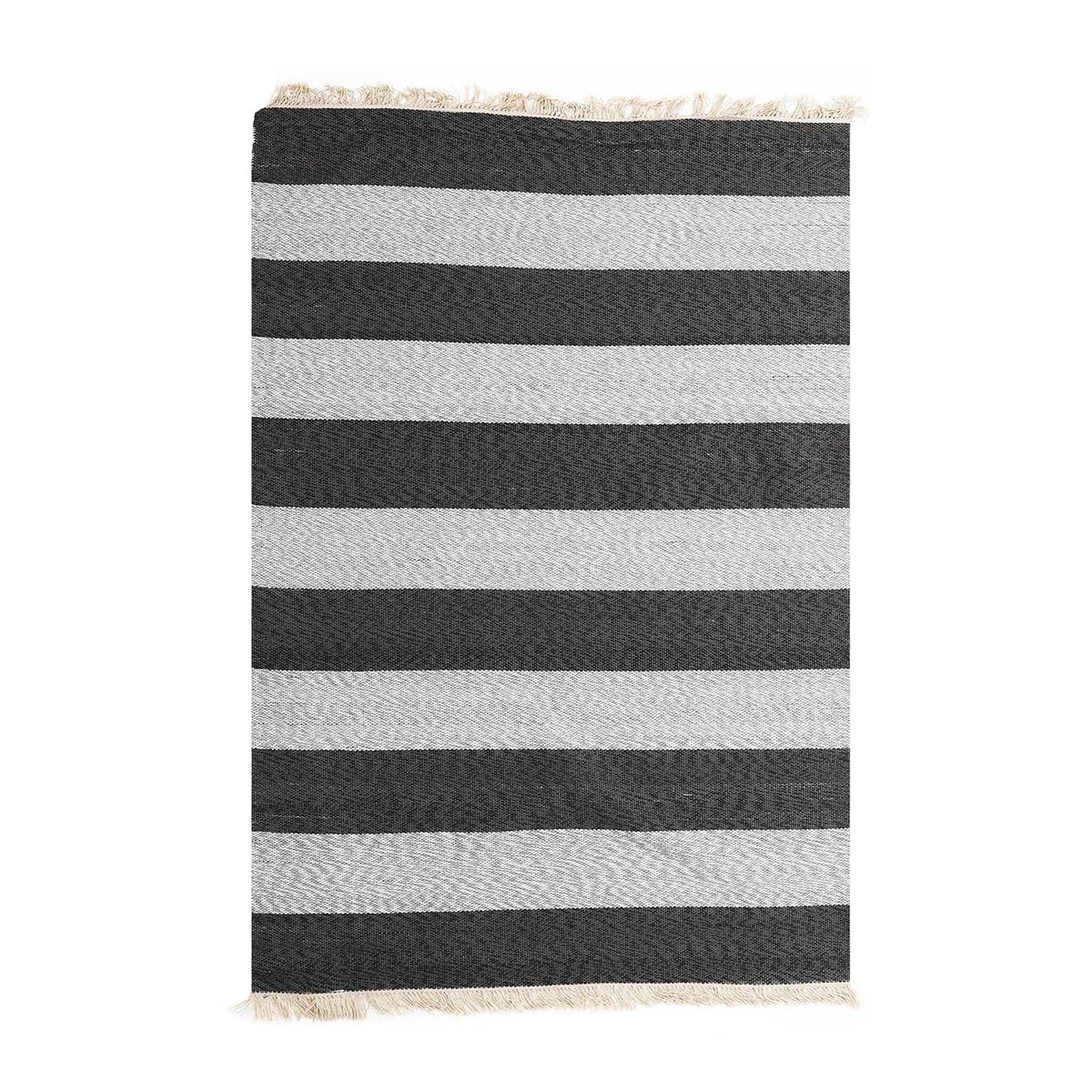 DIB - Alfombra Natural Stripe 160X230 Negro 252893