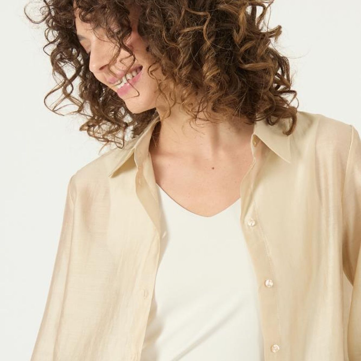 PRIVILEGE - Blusa crudo PRIVILEGE 3309