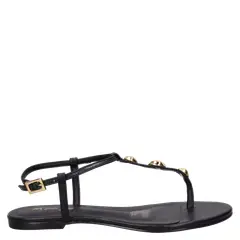 MINGO - Sandalia Mujer Casual Negro