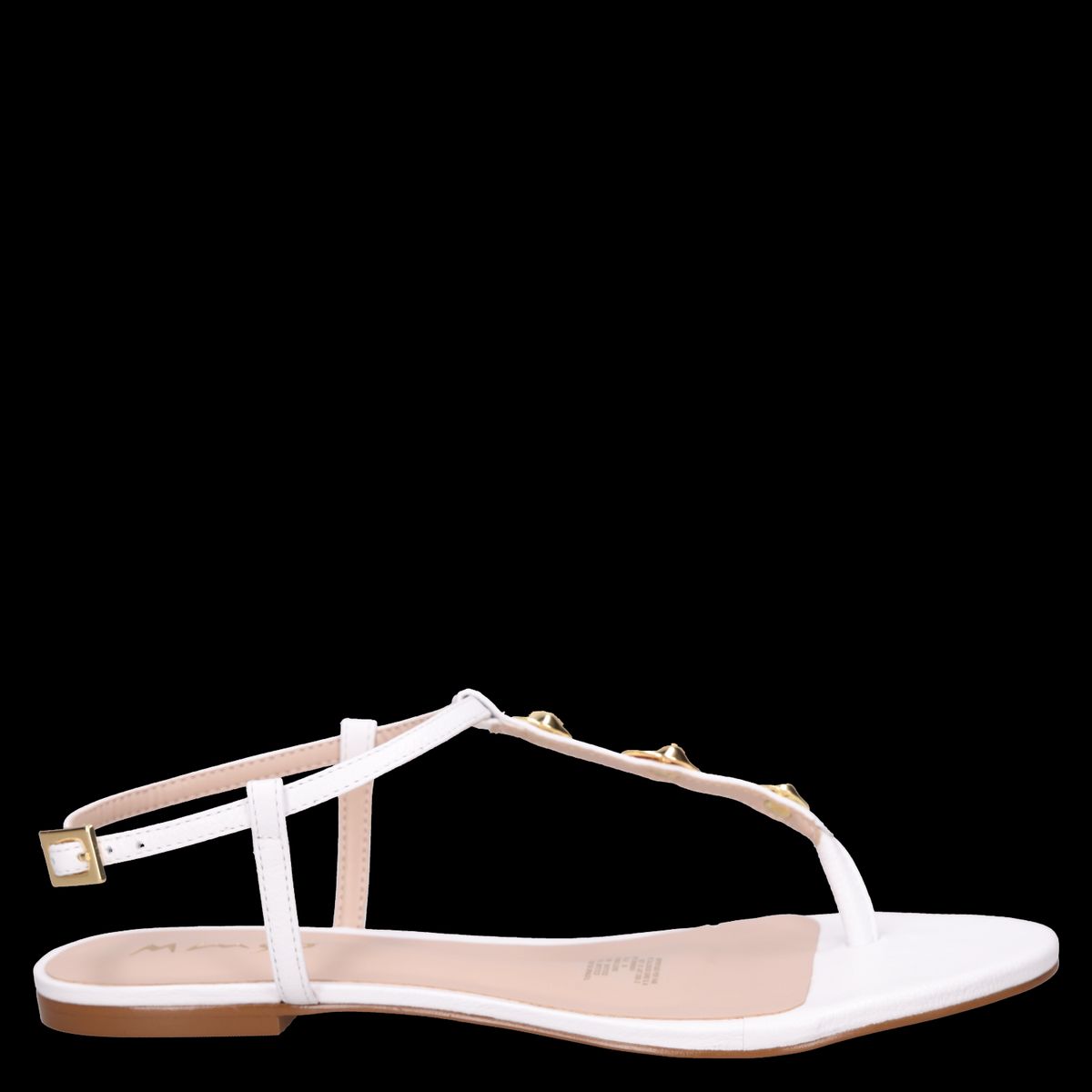 MINGO - Sandalia Mujer Casual Blanco Mingo