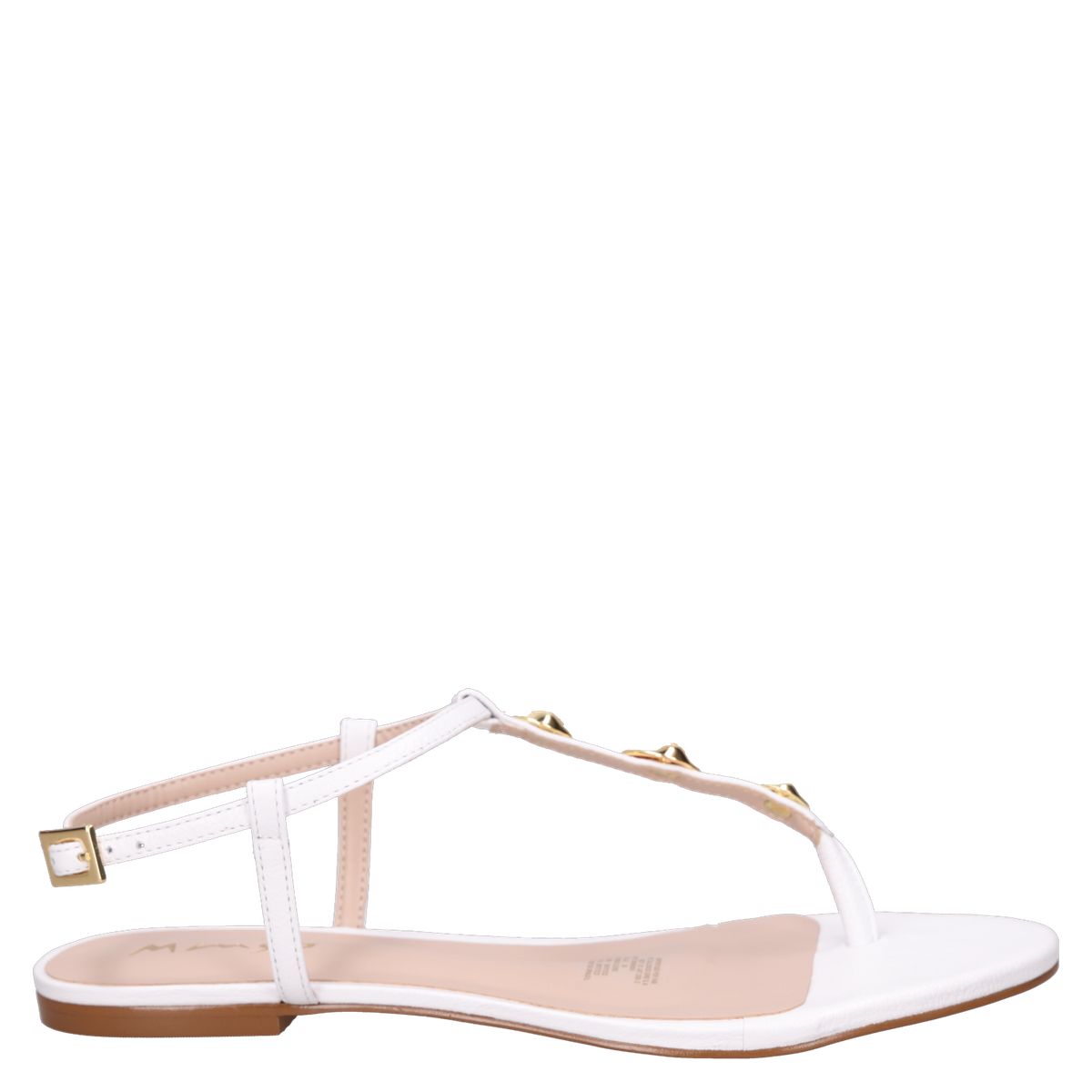 MINGO - Sandalia Mujer Casual Blanco Mingo