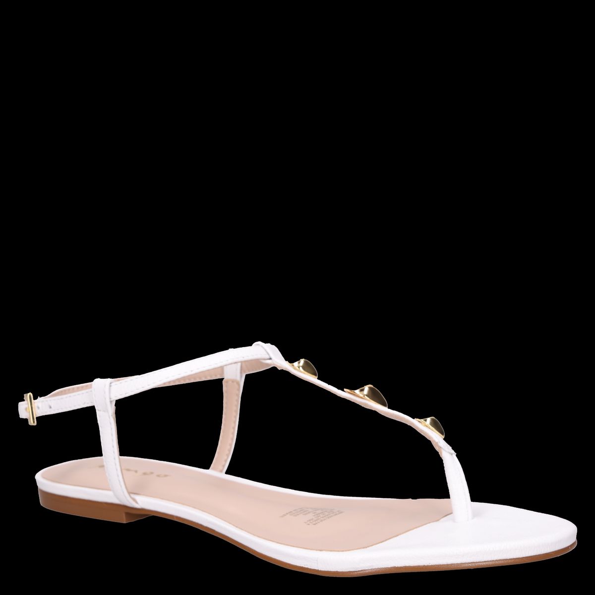 MINGO - Sandalia Mujer Casual Blanco Mingo