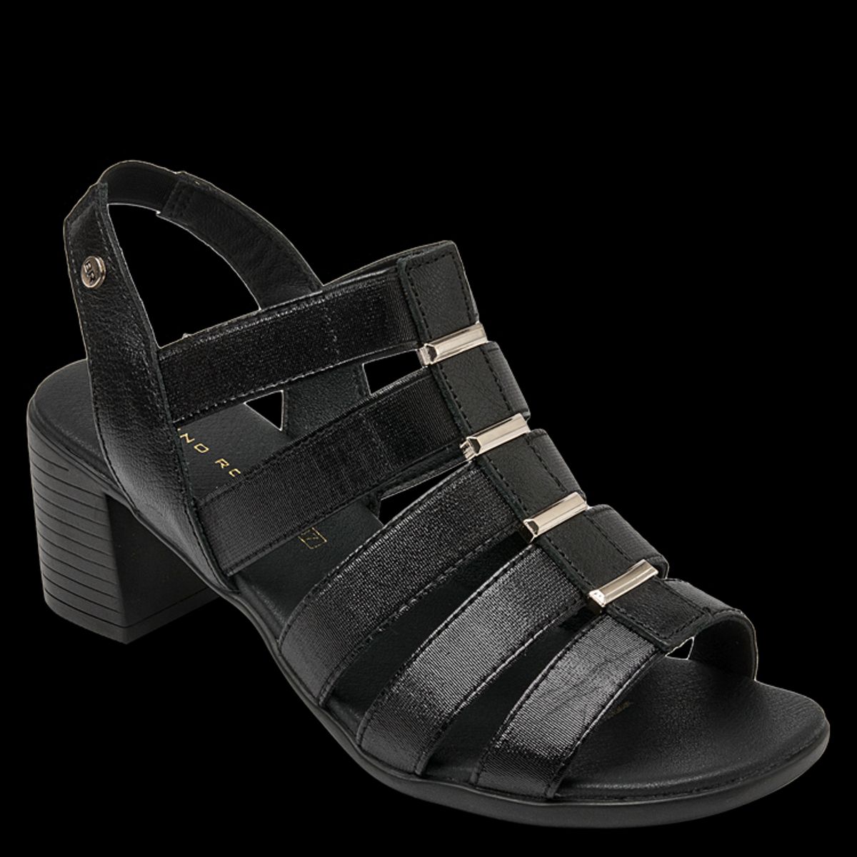 BRUNO ROSSI - Sandalia Casual Mujer Negro Bruno Rossi