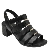 Sandalia Casual Mujer Negro