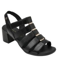 Sandalia Casual Mujer Negro