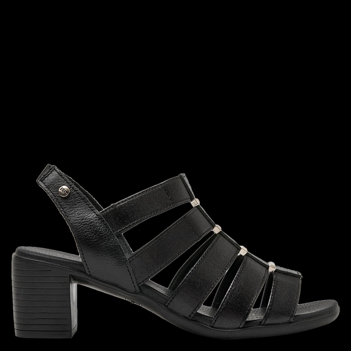 BRUNO ROSSI - Sandalia Casual Mujer Negro Bruno Rossi