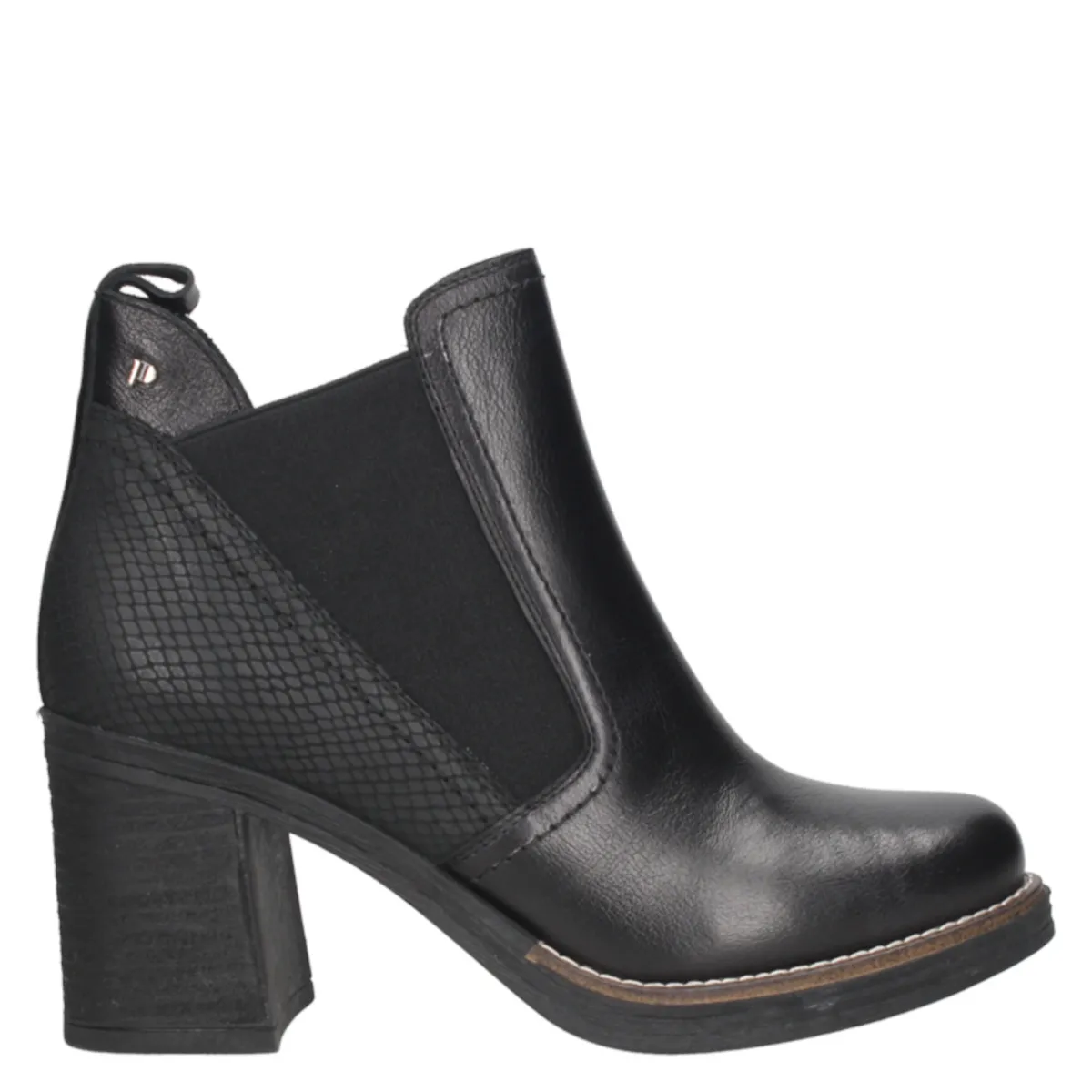 POLLINI - Botín Casual Mujer Negro Pollini