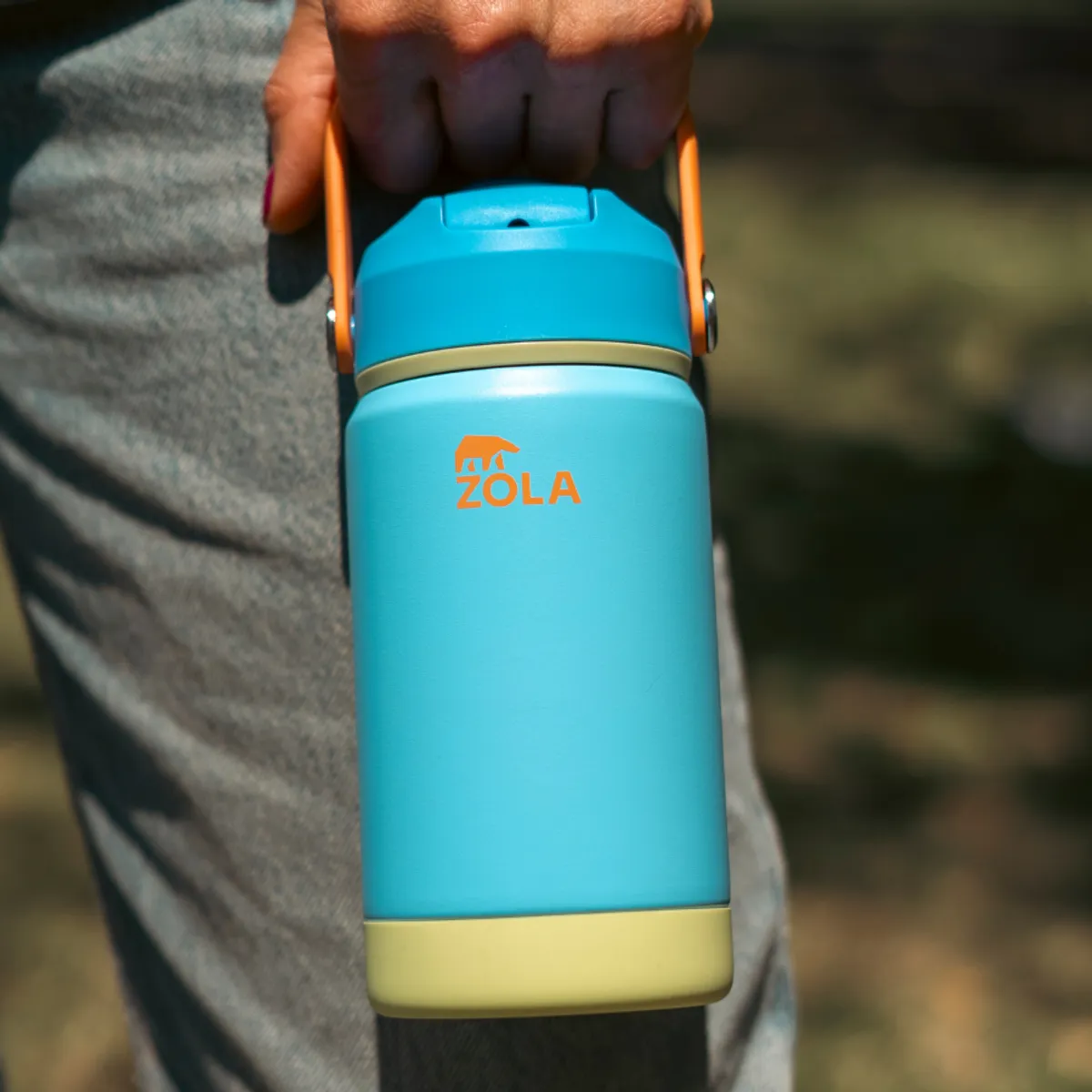 ZOLA OUTDOORS - Termo Botella Térmica Zola 355 Ml Acero Inoxidable Niño Niña AZUL