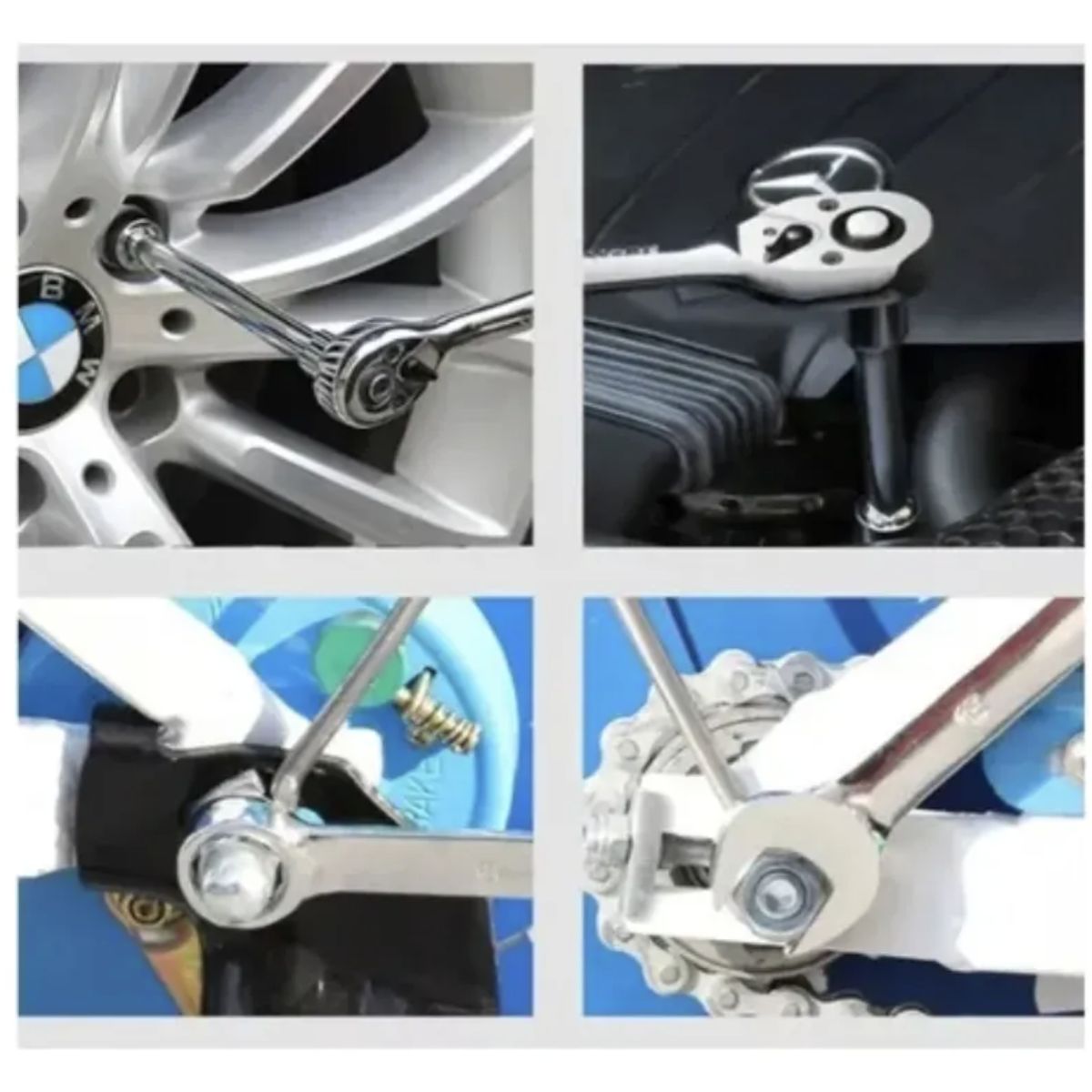 GENERICO - Caja De Herramientas Y Llaves 216 Piezas + Maleta Premium Xl Verde