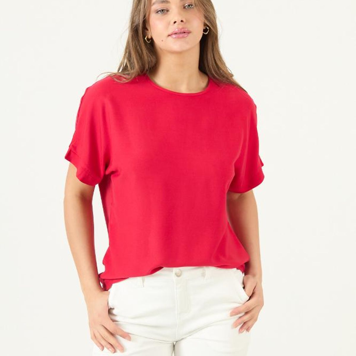 PRIVILEGE - Blusa roja PRIVILEGE 3491