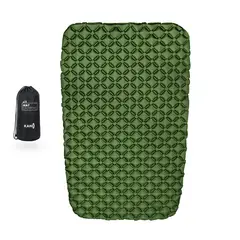 KANO - Colchoneta Inflable Doble Camping Liviana Colchon Mat