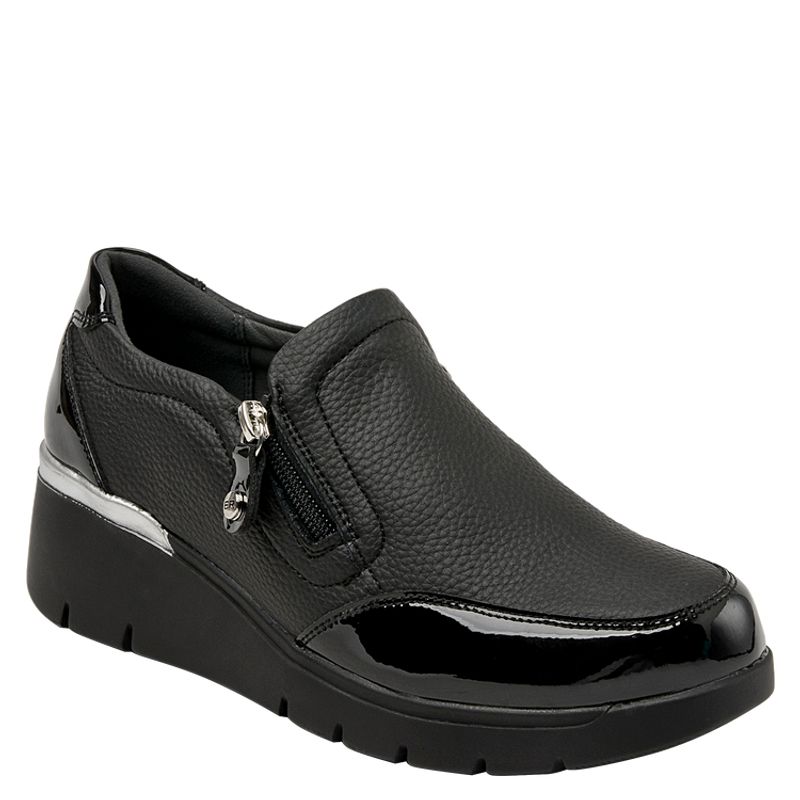 BRUNO ROSSI - Zapatilla Casual Mujer Negro Bruno Rossi