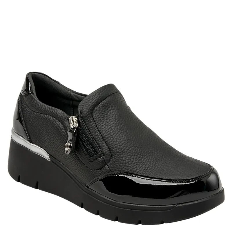 BRUNO ROSSI - Zapatilla Casual Mujer Negro Bruno Rossi