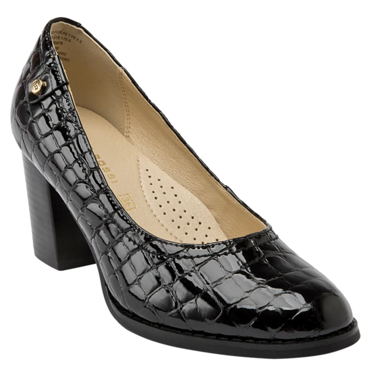 BRUNO ROSSI - Zapato Casual Mujer Negro Bruno Rossi