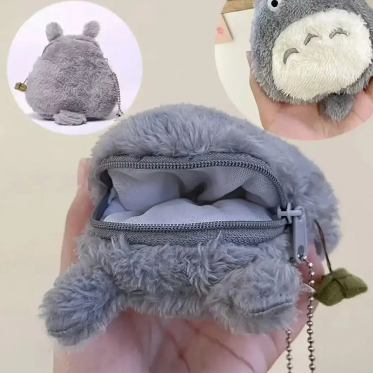 GENERICO - Monedero Mi Vecino Totoro Kawaii Colgante Anime Llavero