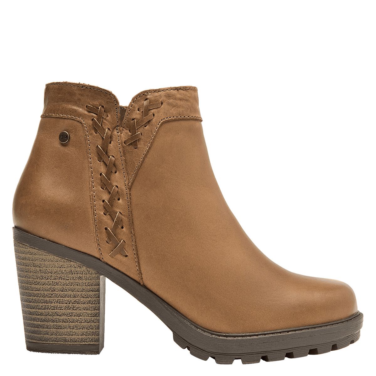 BRUNO ROSSI - Botin Casual Mujer Marrón claro Bruno Rossi