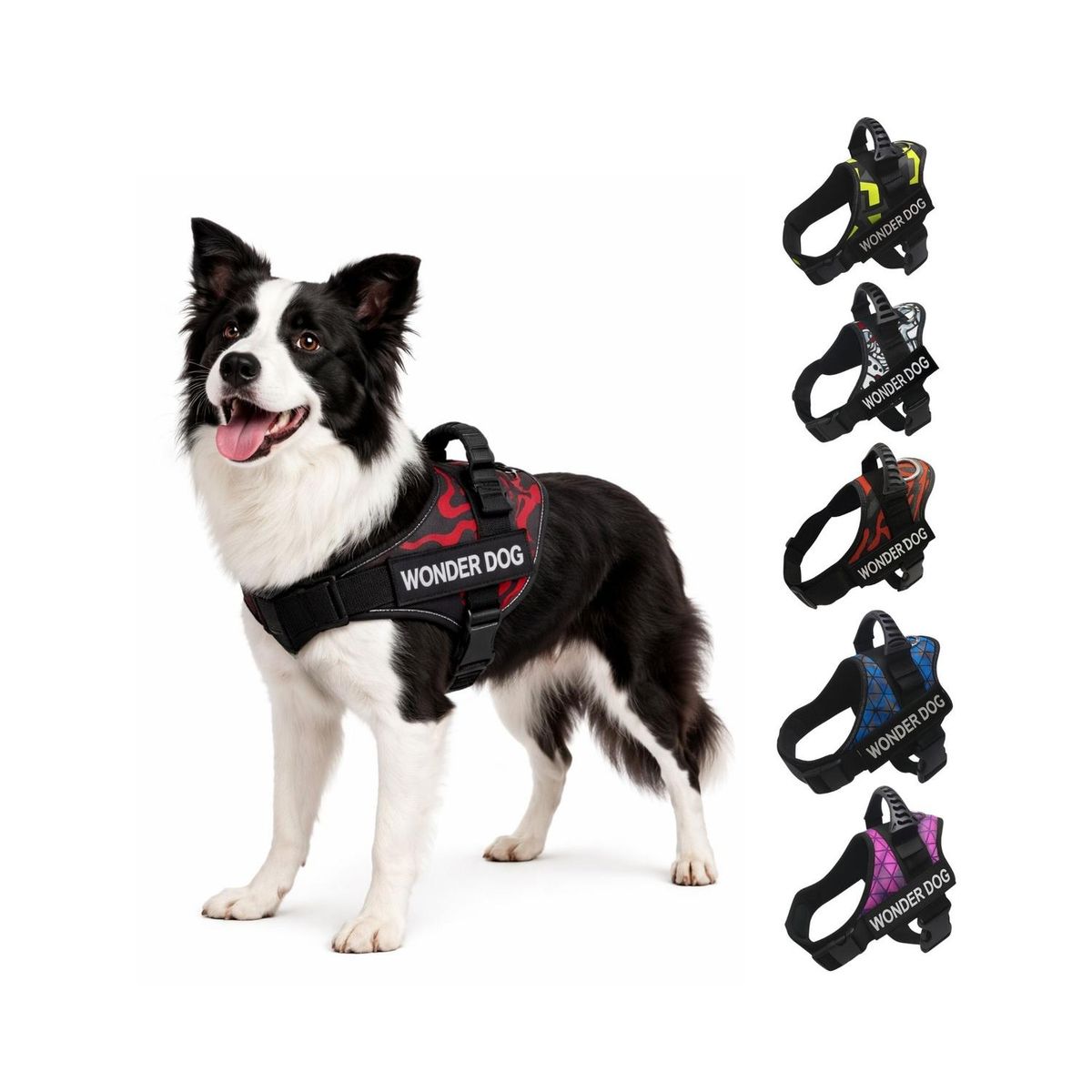 GENERICO - Arnés Antitirones Pechera Perro Mediano Talla M - Blanco - M