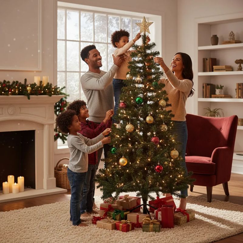 GENERICO - ARBOL DE NAVIDAD VERDE TRADICIONAL DE 180CM CON 600 RAMAS GSOL