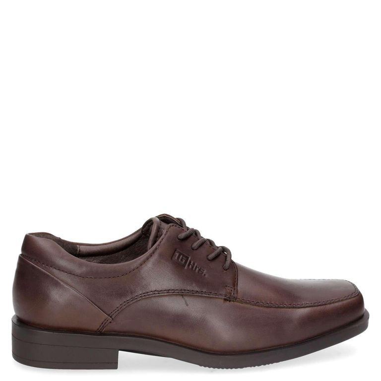 Zapato Vestir Hombre Marrón oscuro