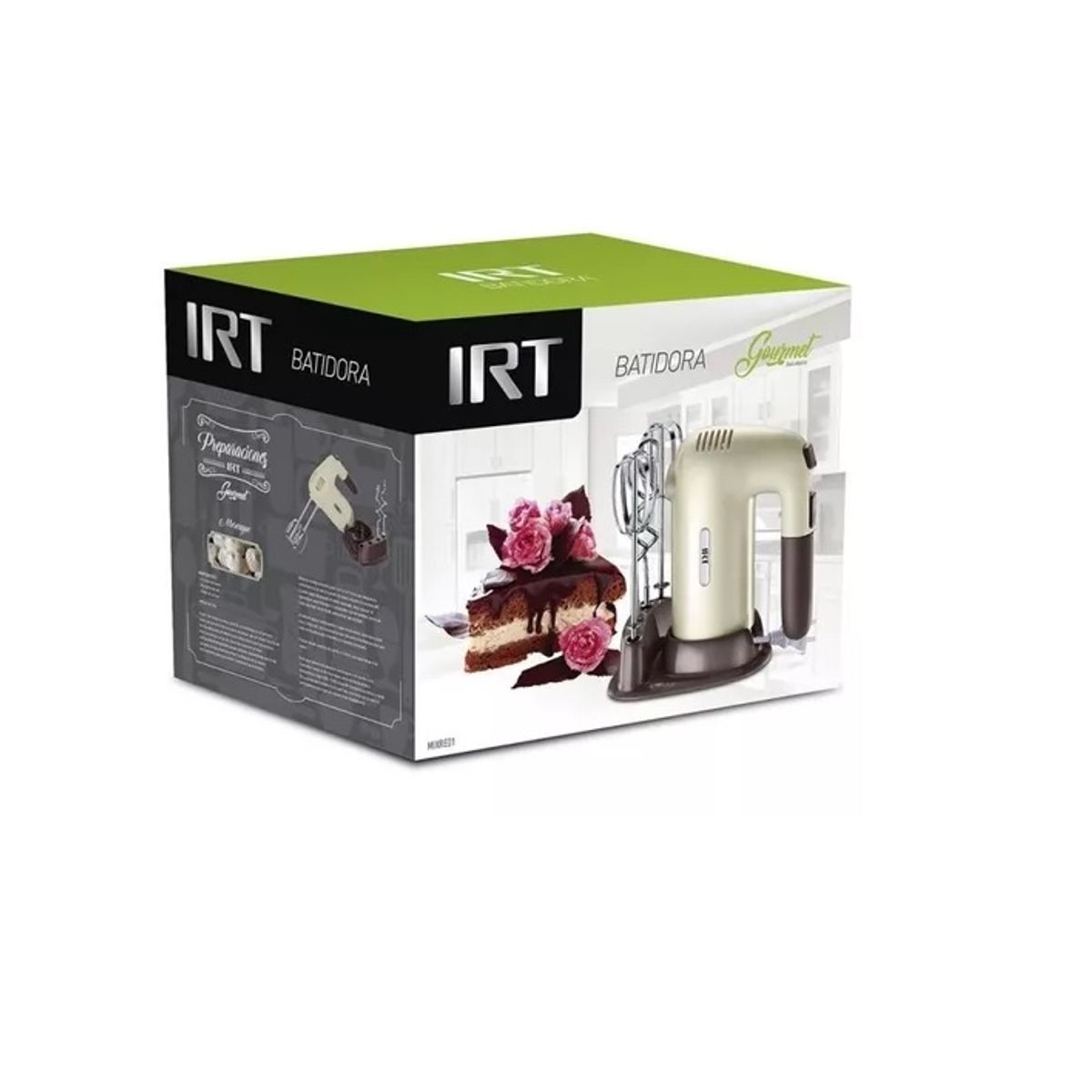 IRT - Batidora IRT 5 Velocidades 200w MIXRE01