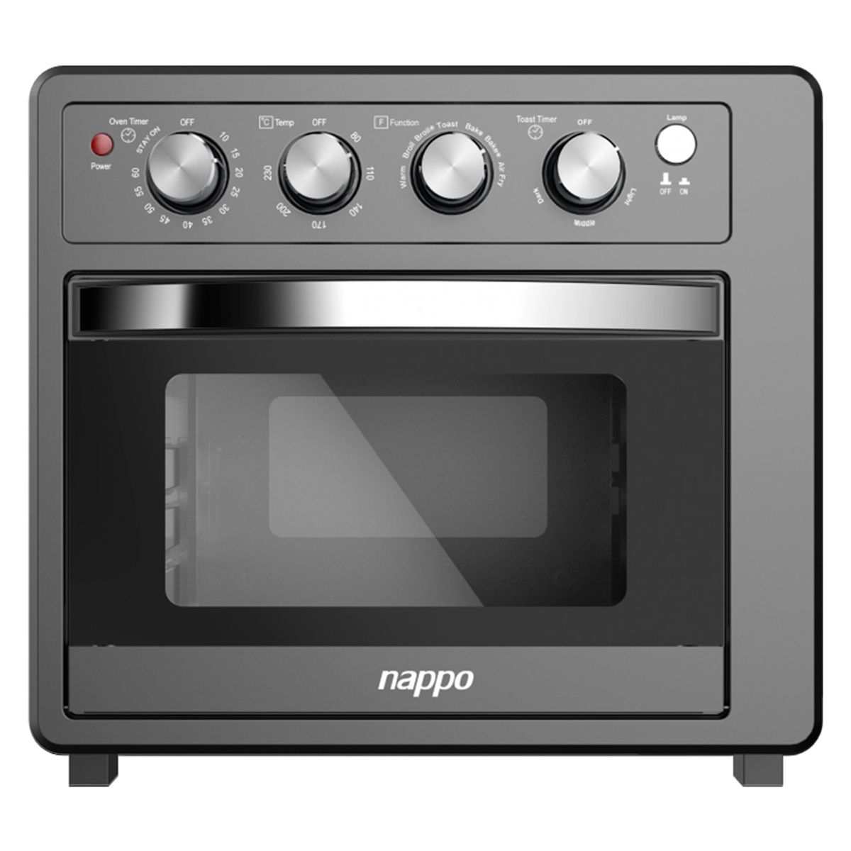 NAPPO - Horno Freidora de Aire Nappo 7 en 1 1700W 25L + Accesorios