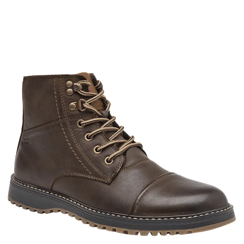 PLUMA - Botin Casual Hombre Marrón Pluma