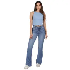 DIVINO JEANS - Jeans Pilar II Celeste