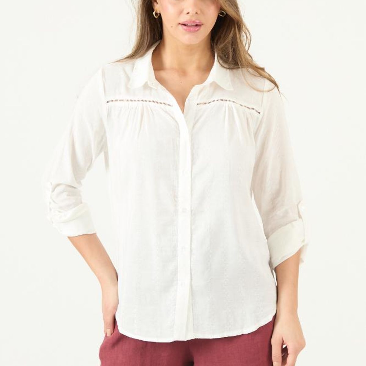 PRIVILEGE - Blusa blanca PRIVILEGE 3528