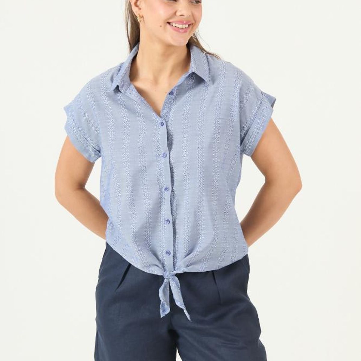 PRIVILEGE - Blusa denim PRIVILEGE 3527