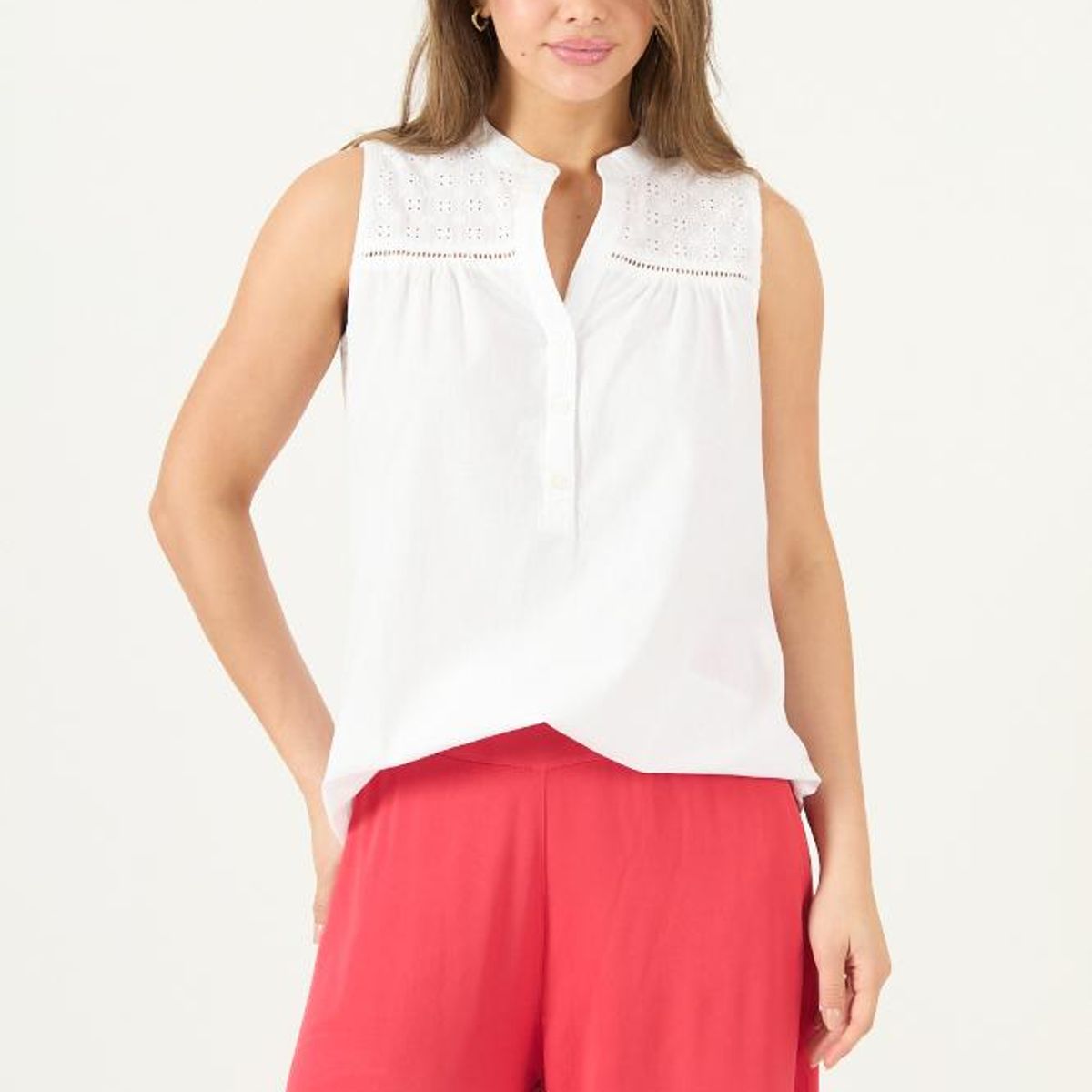 PRIVILEGE - Blusa blanca PRIVILEGE 3484