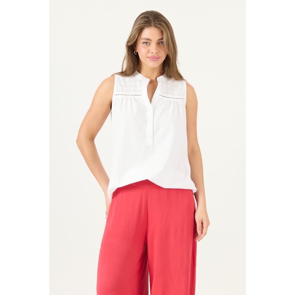 PRIVILEGE - Blusa blanca PRIVILEGE 3484