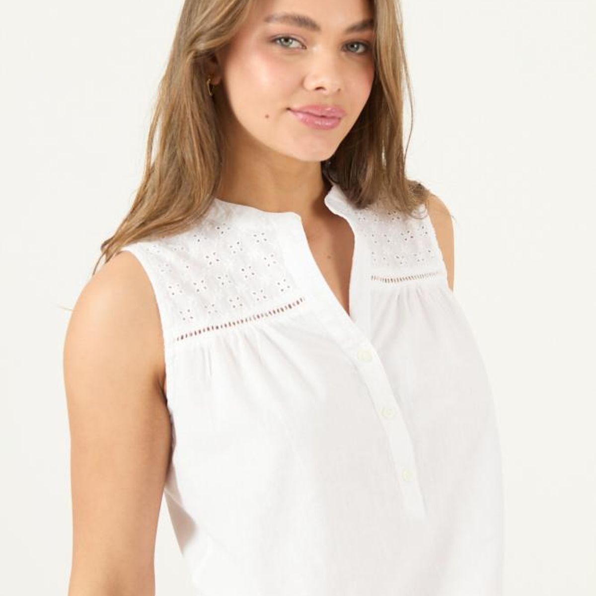 PRIVILEGE - Blusa blanca PRIVILEGE 3484