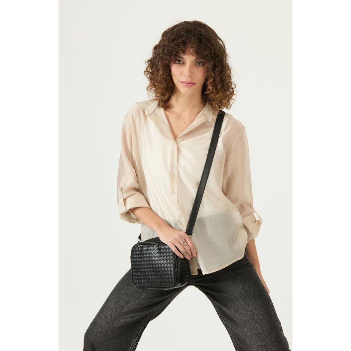 PRIVILEGE - Blusa beige PRIVILEGE 3369