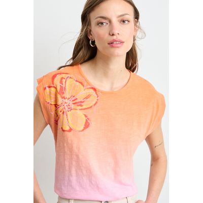 Imagen 2 del producto Polera Sin Mangas Mujer Naranjo