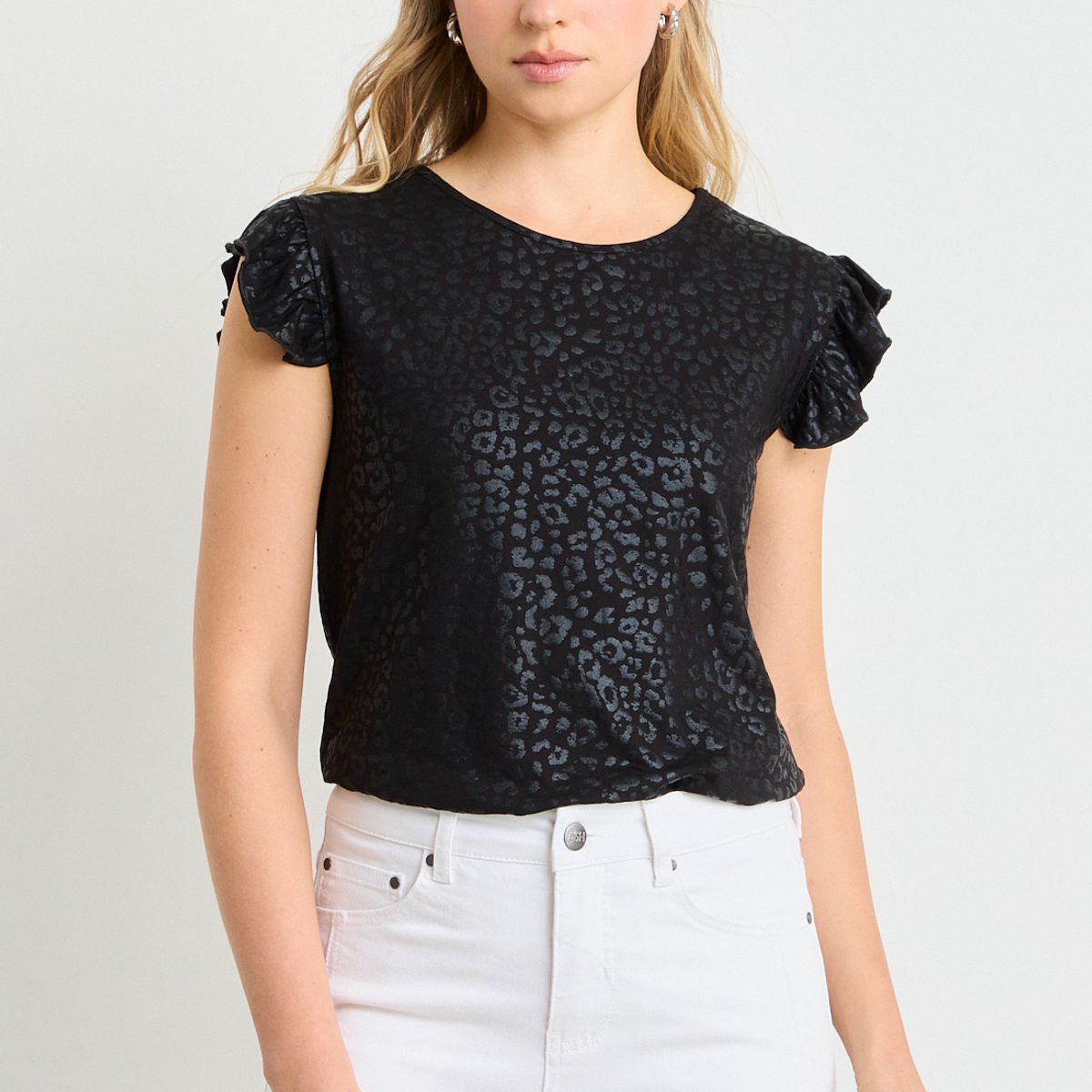 ASH - Polera Mujer Negro Ash