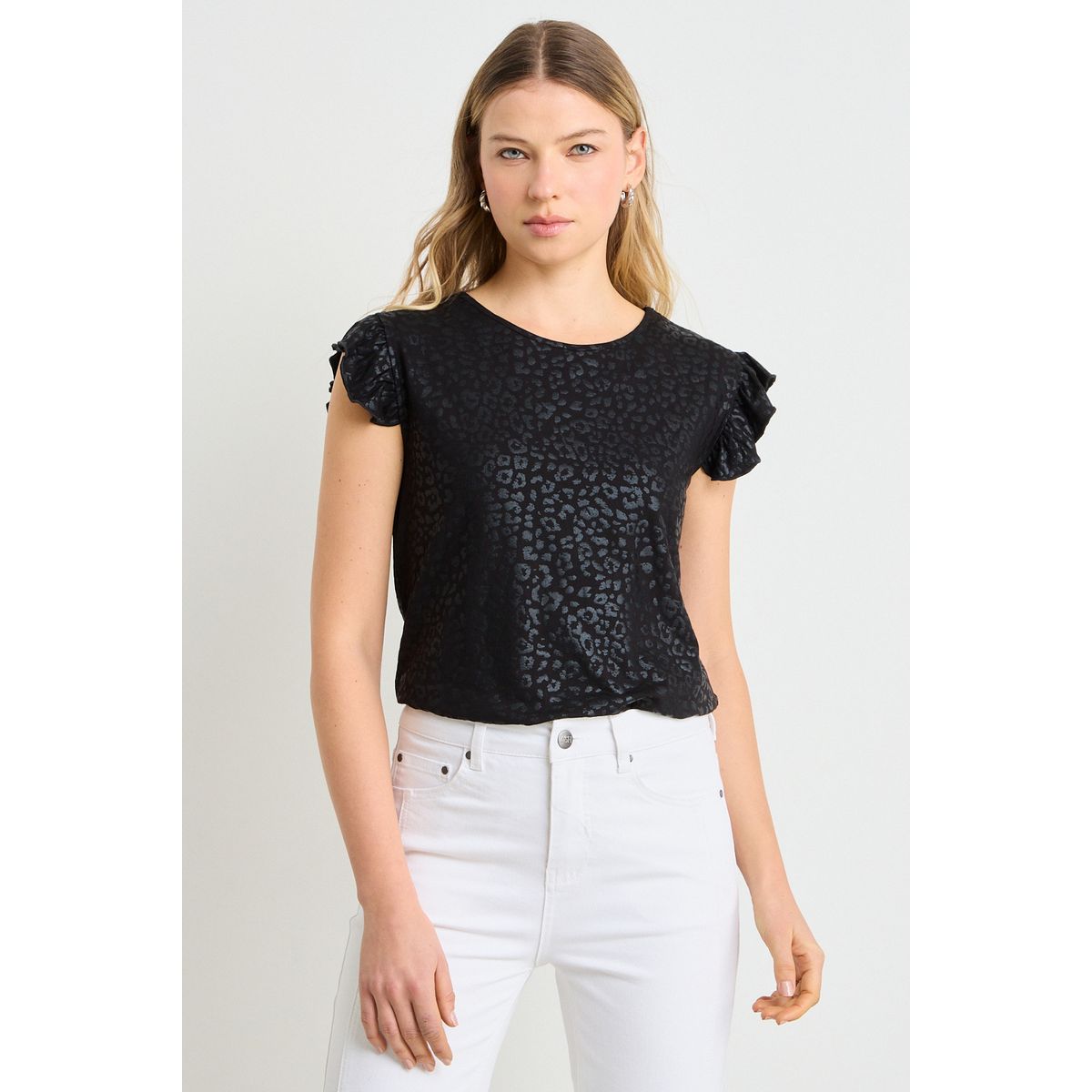 ASH - Polera Mujer Negro Ash