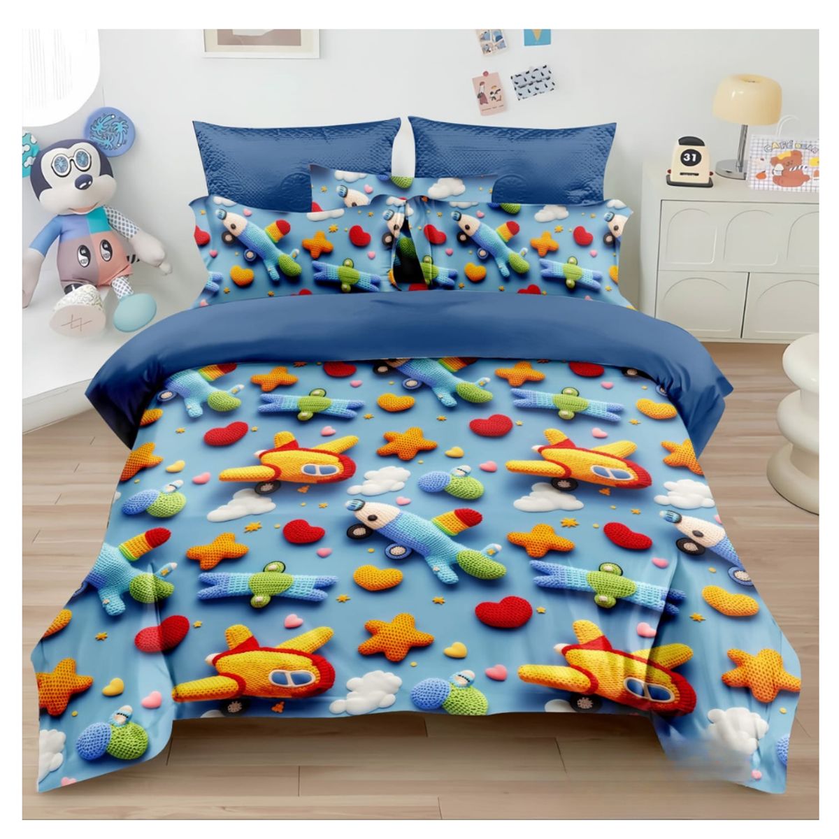 GENERICO - Cubrecama Infantil Verano De Diseño 3D Algodón Quilt