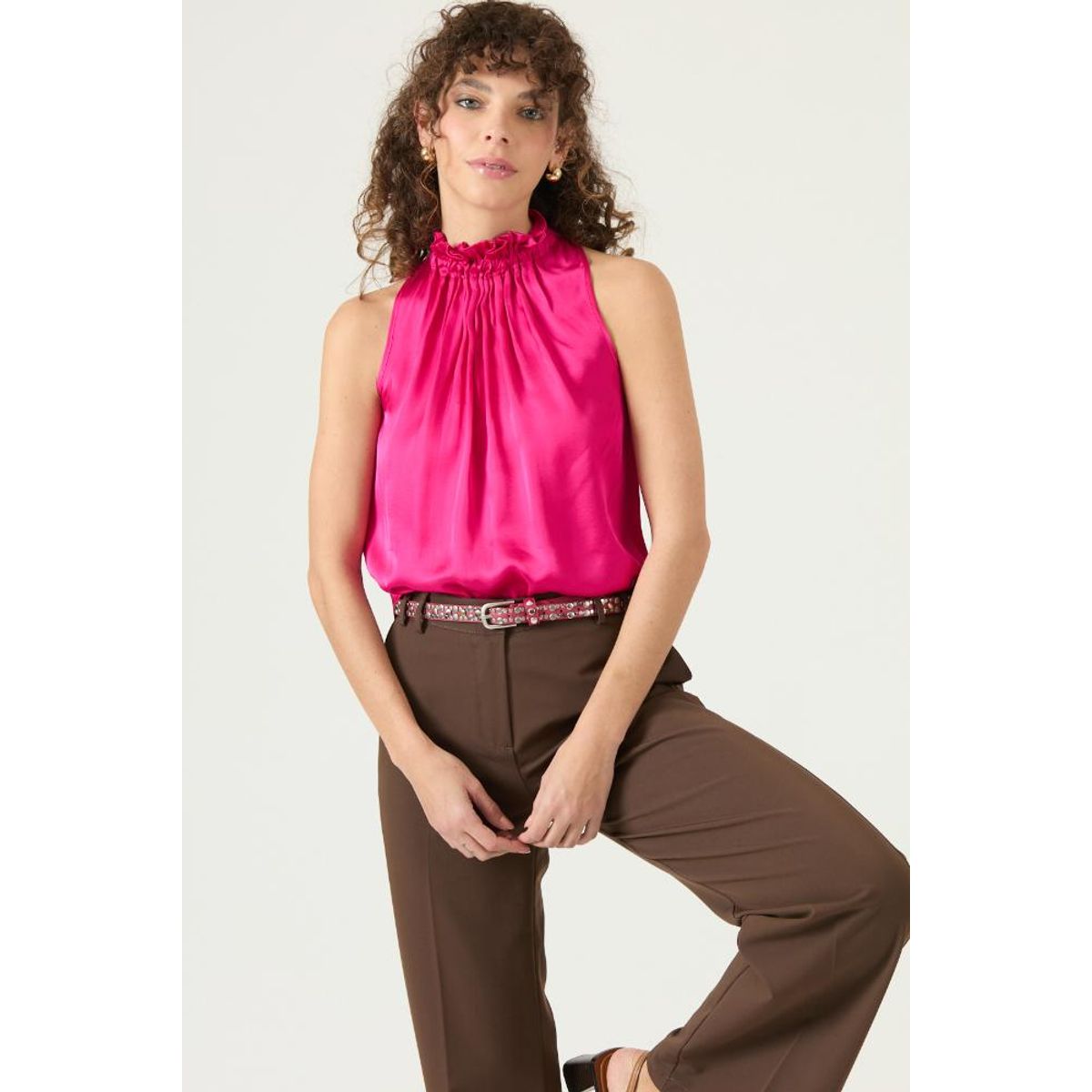 PRIVILEGE - Blusa fucsia PRIVILEGE 3372