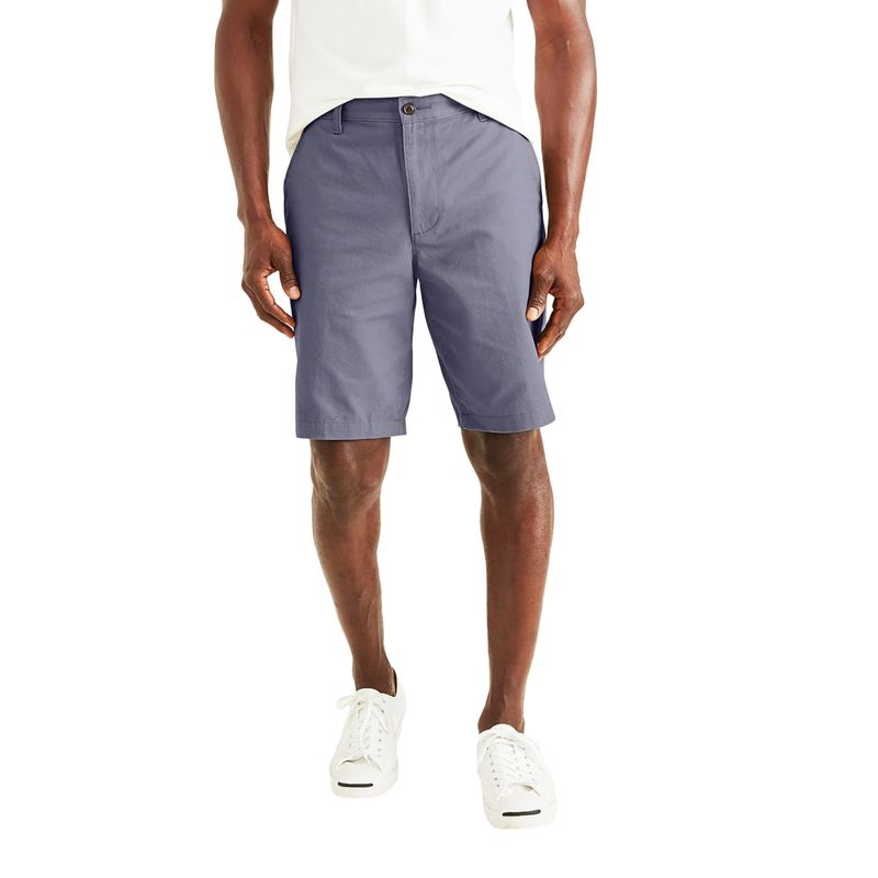 DOCKERS - Short Hombre Perfect Classic Fit Azul Dockers