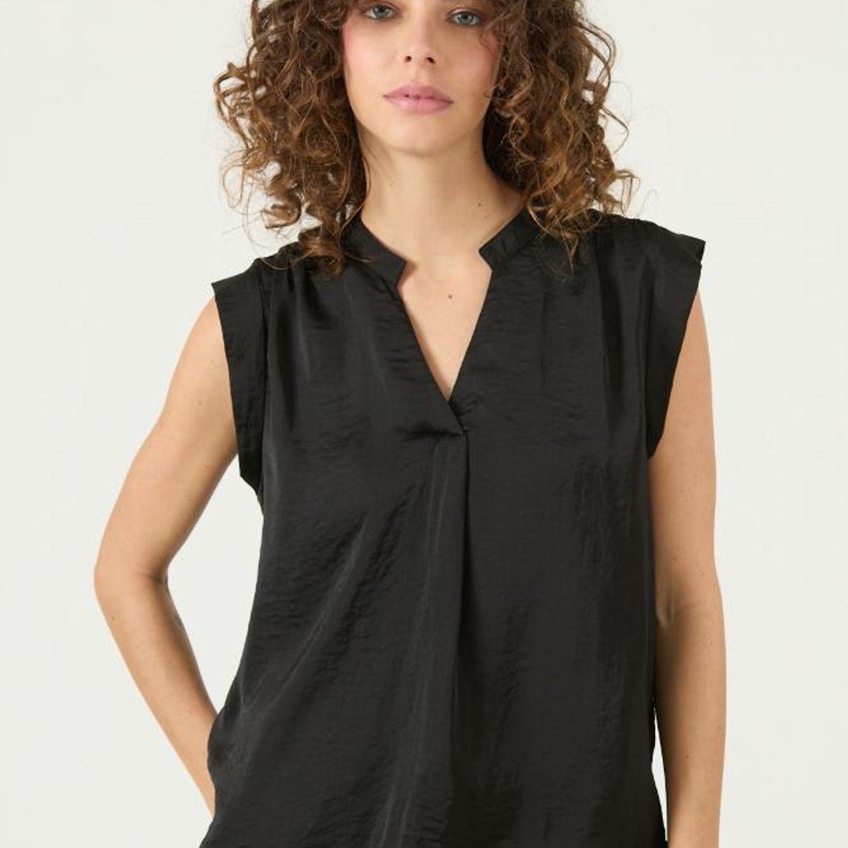 PRIVILEGE - Blusa negra PRIVILEGE 3324