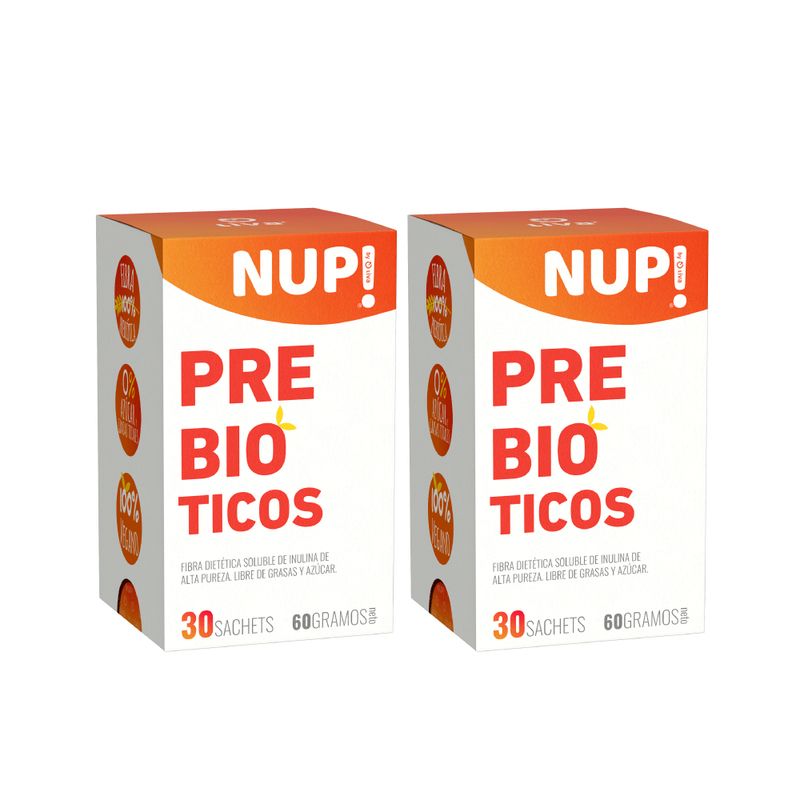 NUP - DUO NUP Prebióticos 30 sachet 60 gramos