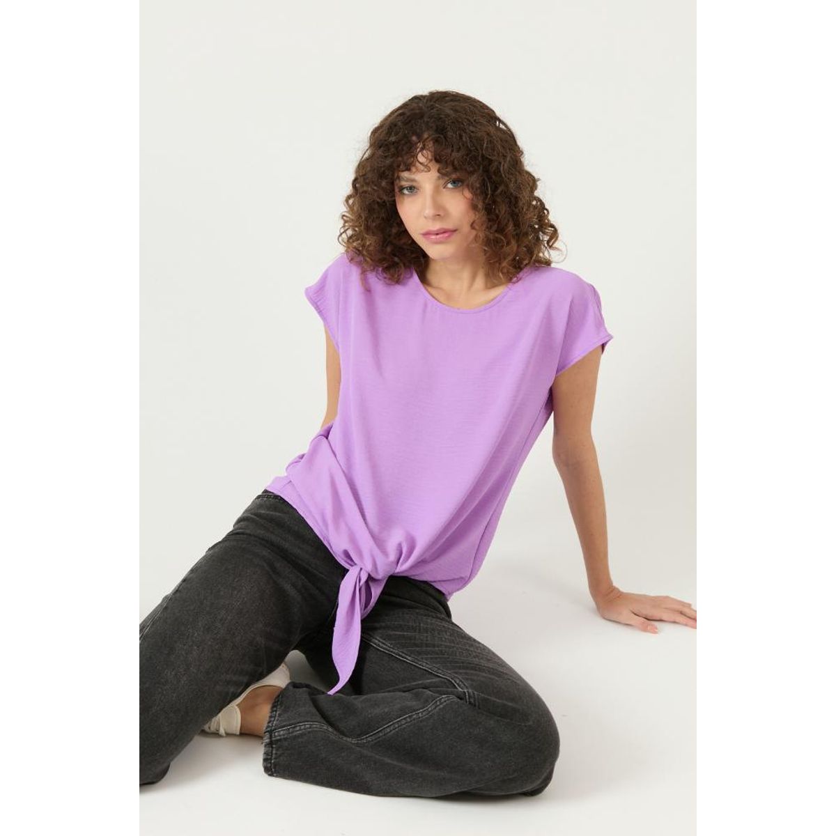 PRIVILEGE - Blusa lavanda PRIVILEGE 3311
