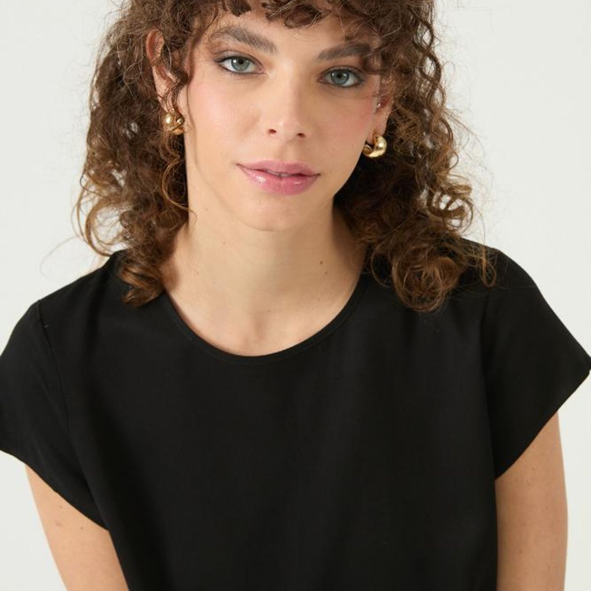 PRIVILEGE - Blusa negra PRIVILEGE 3337
