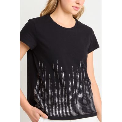 Imagen 2 del producto Polera Manga Corta Mujer Negro