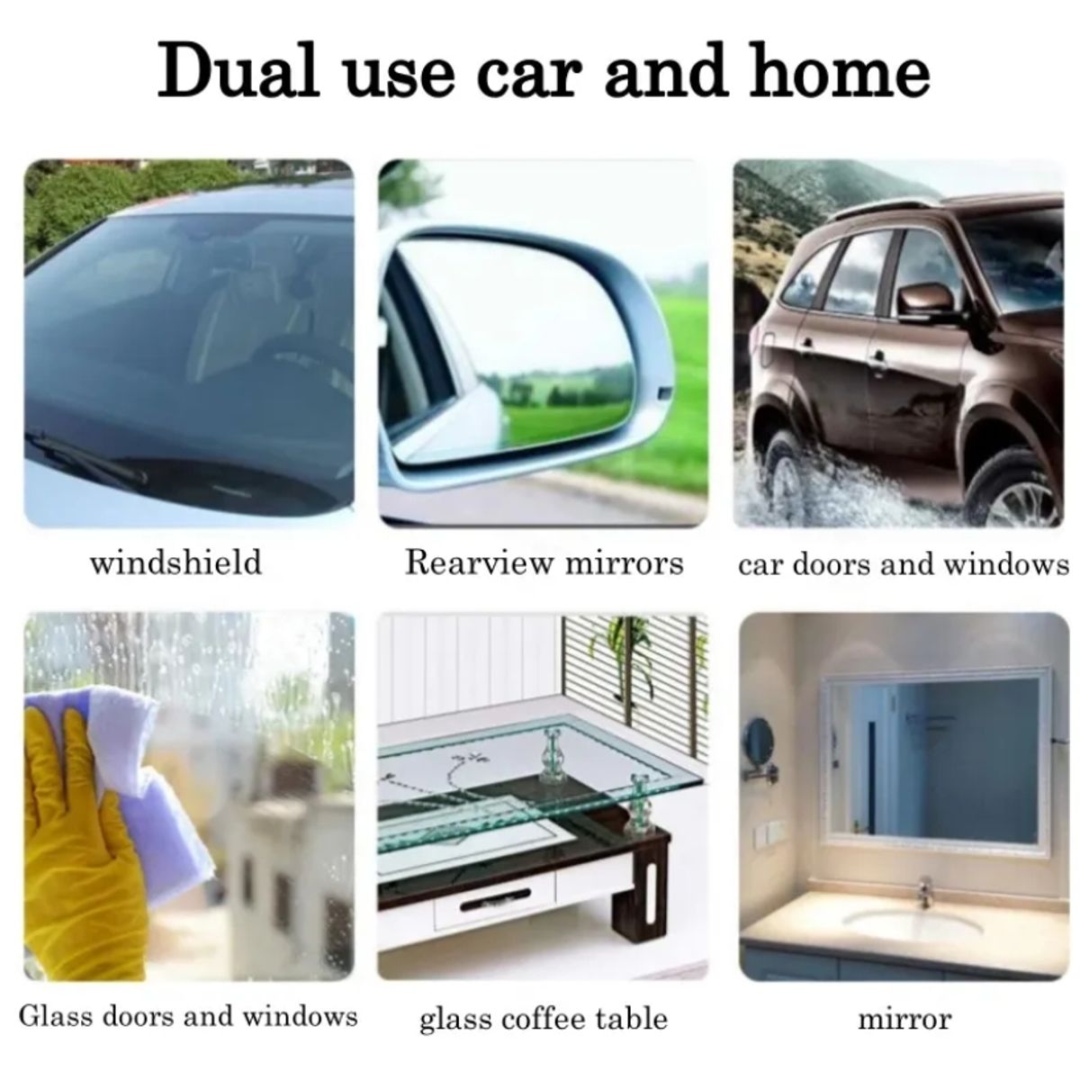 GENERICO - Pack 10 Pastillas Efervecentes Limpia Parabrisas Vidrios